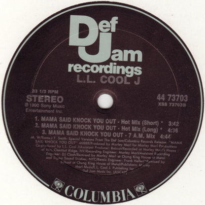 L.L. Cool J* : Mama Said Knock You Out (12", Single)