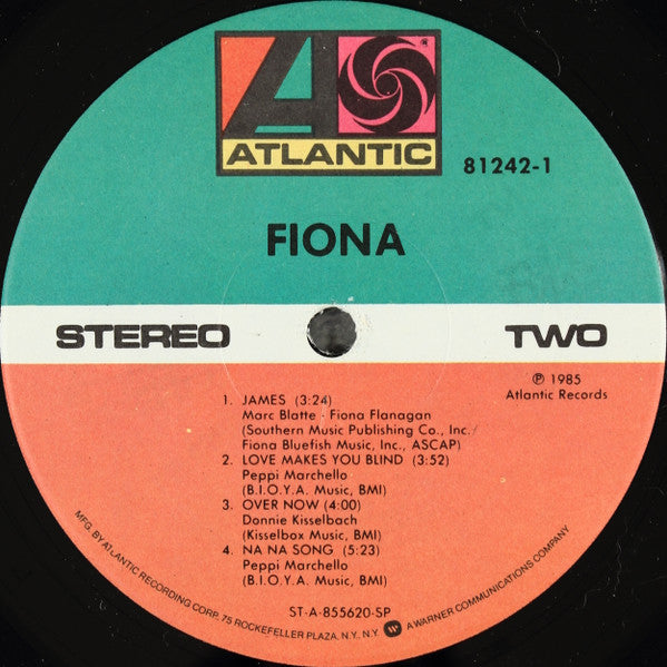 Fiona (4) : Fiona (LP, Album, Spe)