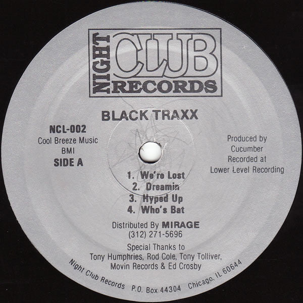 Black Traxx : Black Traxx (12")