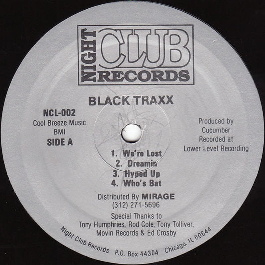 Black Traxx : Black Traxx (12")