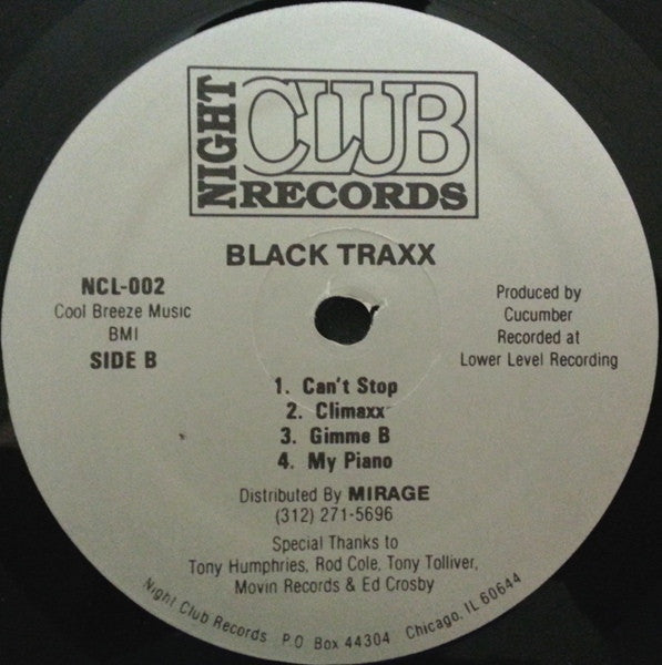 Black Traxx : Black Traxx (12")