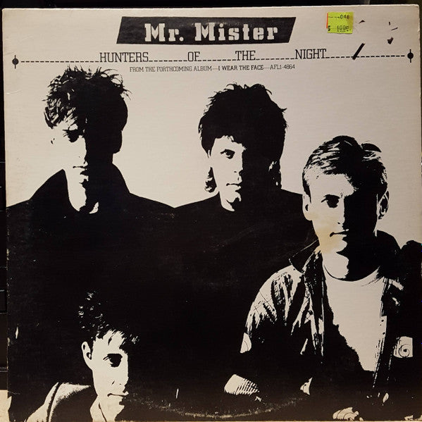 Mr. Mister : Hunters Of The Night (12", Single, Promo)