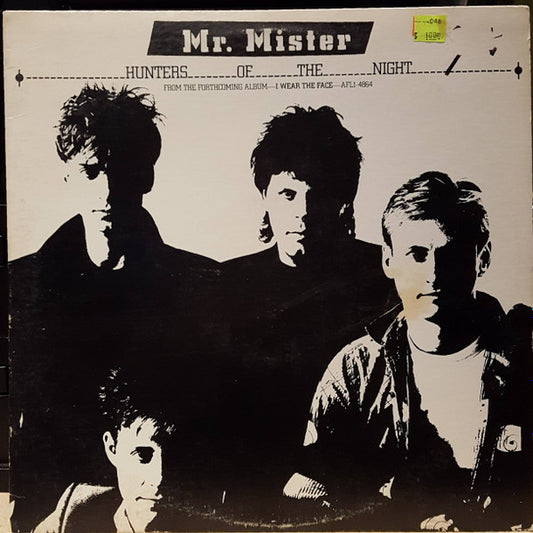 Mr. Mister : Hunters Of The Night (12", Single, Promo)