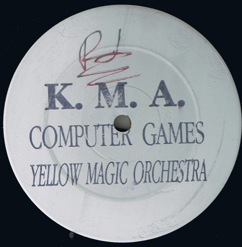 Yellow Magic Orchestra / Weeks & Co. : Computer Games (Theme From The Invaders) / Knock, Knock (12", Unofficial)