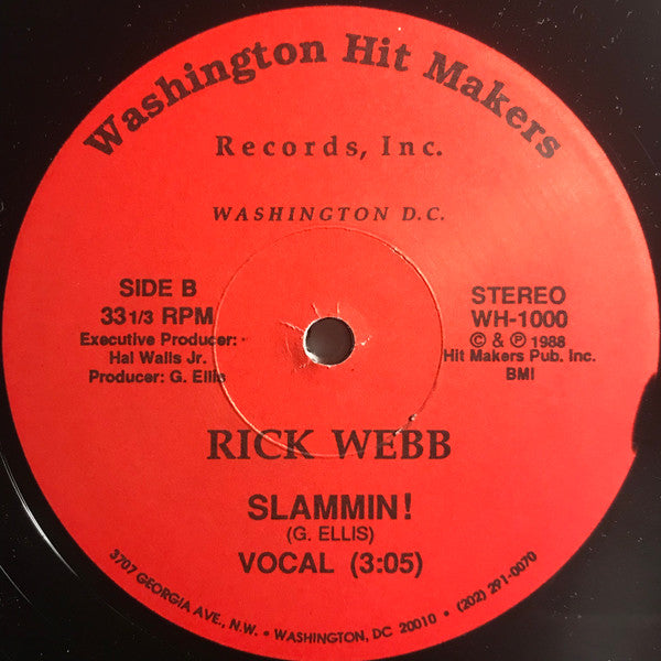 Rick Webb : Sitting On Your Doorstep (12")