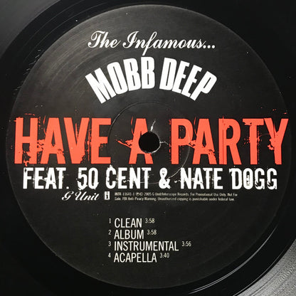 Mobb Deep : Have A Party (12", Promo)
