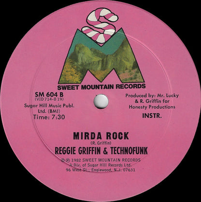 Reggie Griffin & Technofunk : Mirda Rock (12")