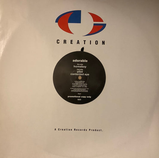 Adorable : Homeboy (12", Single, Promo)