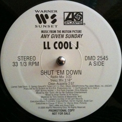 LL Cool J : Shut 'Em Down (12", Promo)