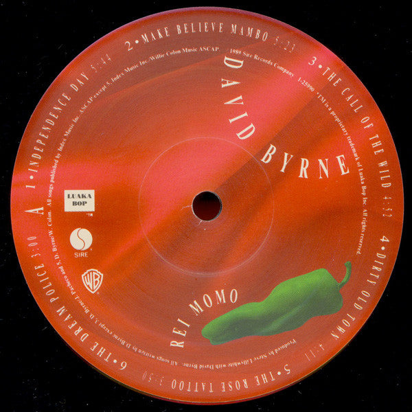 David Byrne : Rei Momo (LP, Album)