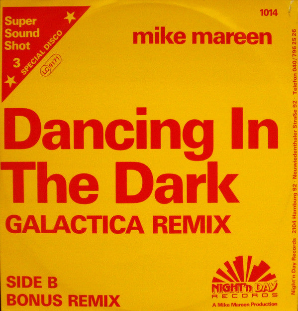 Mike Mareen : Dancing In The Dark (Galactica Remix) (12")