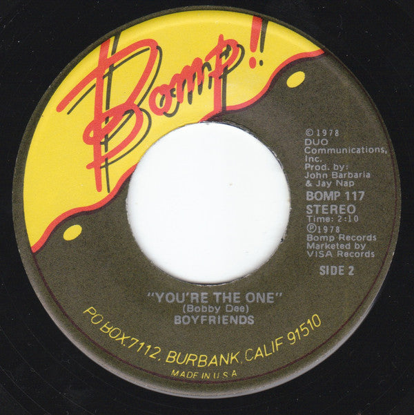Boyfriends (5) : I Don't Want Nobody (I Want You) (7")