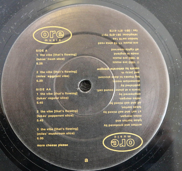 Mount Rushmore : The Vibe (That's Flowing) (12")