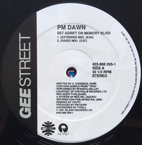PM Dawn* : Set Adrift On Memory Bliss (12", Single)