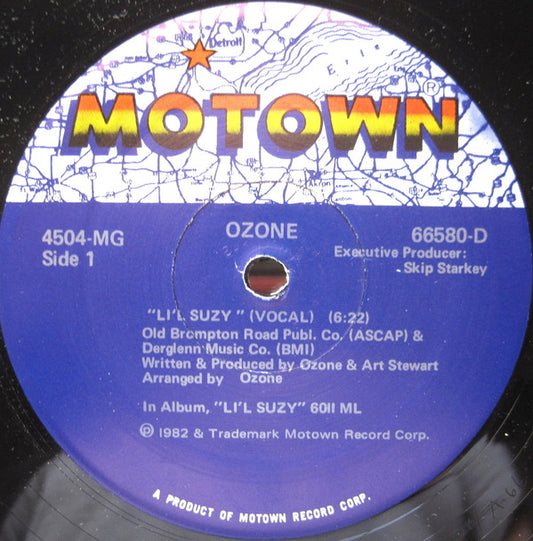 Ozone (5) : Li'L Suzy (12", Maxi)