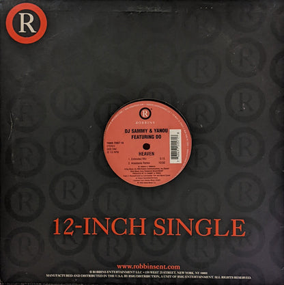 DJ Sammy & Yanou Featuring Do : Heaven (12")