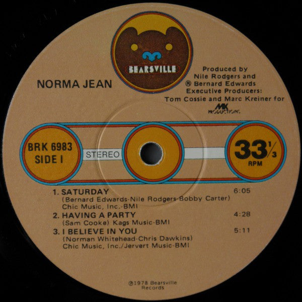 Norma Jean* : Norma Jean (LP, Album, Jac)