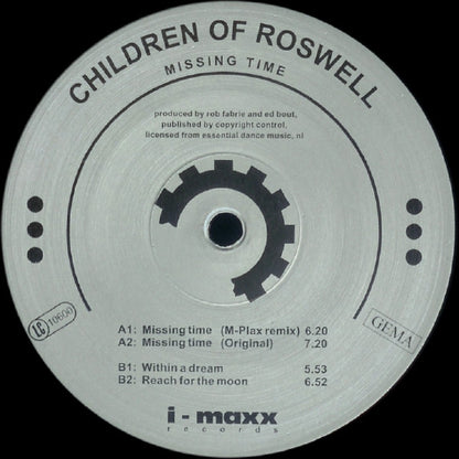 Children Of Roswell : Missing Time (12")