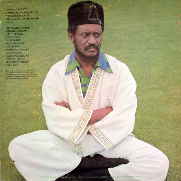 Pharoah Sanders  Featuring Vocalist  Sedatrius Brown : Village Of The Pharoahs (LP, Album, Ter)