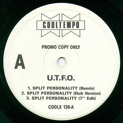 U.T.F.O.* : Split Personality (12", Promo)