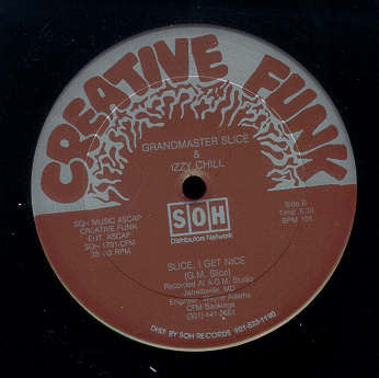 Grandmaster Slice & Izzy Chill : Shall We Dance (Electric Slide) (12")