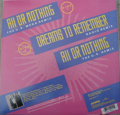 Milli Vanilli : All Or Nothing (12", Spe)