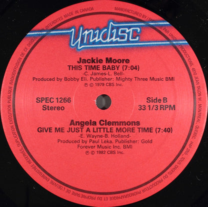 The Three Degrees / Jackie Moore / Angela Clemmons : Dirty Ol' Man / This Time Baby / Give Me Just A Little More Time (12")