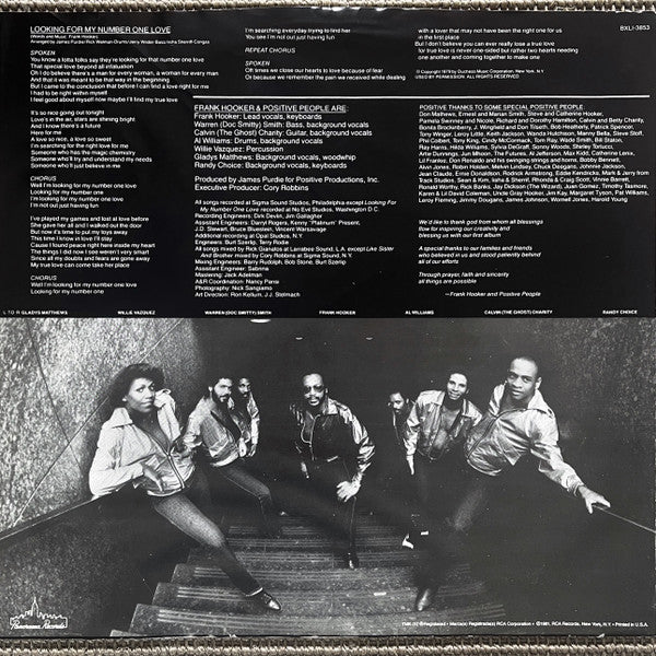 Frank Hooker And Positive People* : Frank Hooker And Positive People (LP, Album)