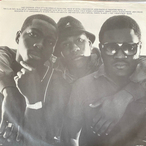 L.L. Cool J* : Radio (LP, Album, Pit)