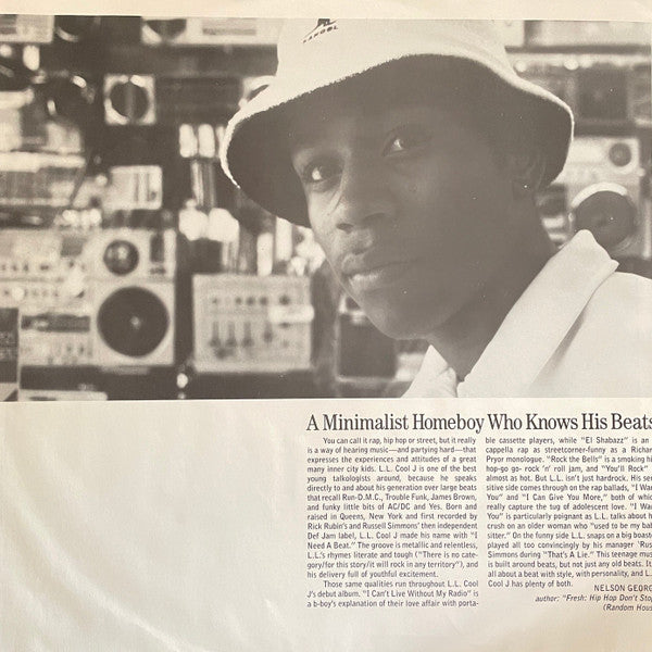 L.L. Cool J* : Radio (LP, Album, Pit)