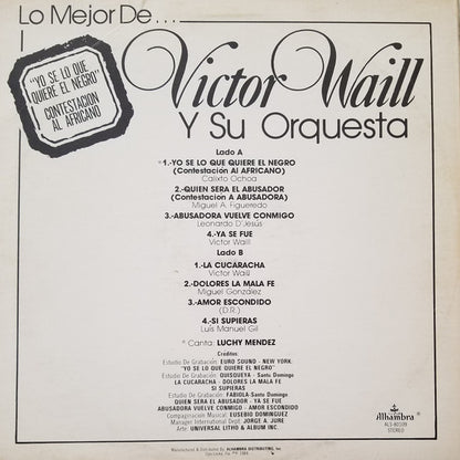 Victor Waill Y Su Orquesta* : Lo Mejor De… Victor Waill Y Su Orquesta (LP, Album, Comp)