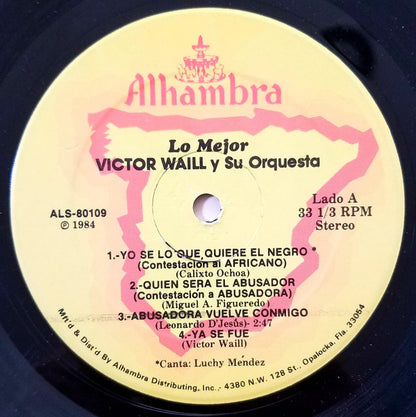 Victor Waill Y Su Orquesta* : Lo Mejor De… Victor Waill Y Su Orquesta (LP, Album, Comp)