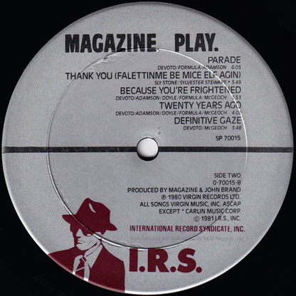 Magazine : Play. (LP, Album, Ter)
