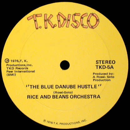 Rice And Beans Orchestra : The Blue Danube Hustle (12")