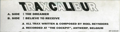 Traxcalibur : The Dreamer (12")