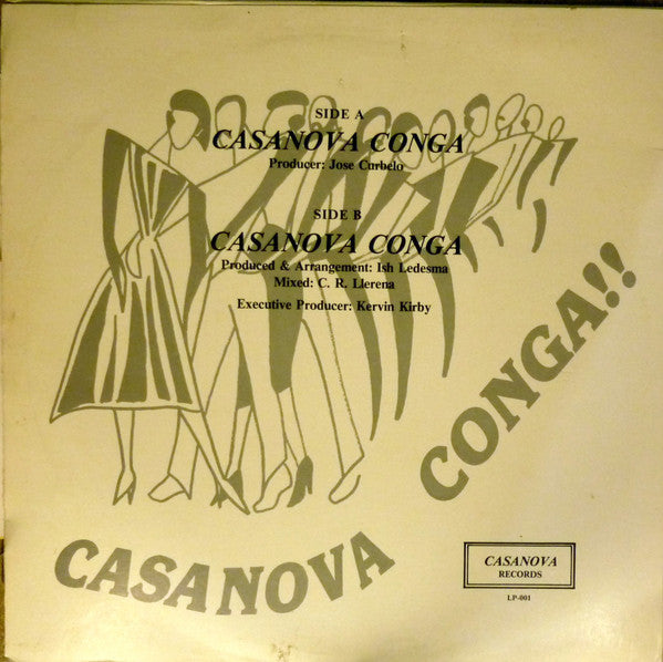 The Casanova Conga's : Casanova Conga (12", Maxi)