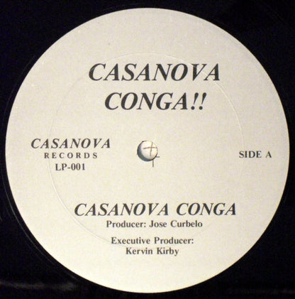 The Casanova Conga's : Casanova Conga (12", Maxi)