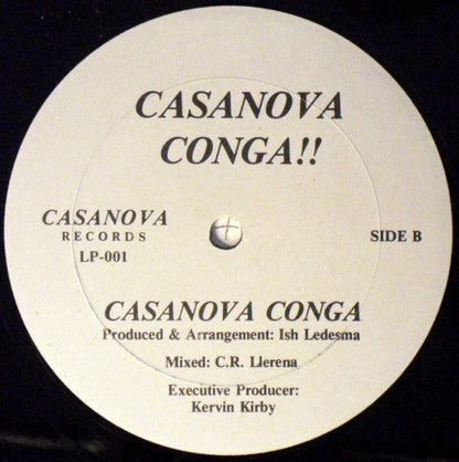 The Casanova Conga's : Casanova Conga (12", Maxi)