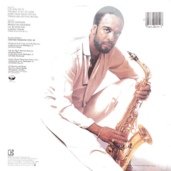Grover Washington, Jr. : The Best Is Yet To Come (LP, Album, Club)