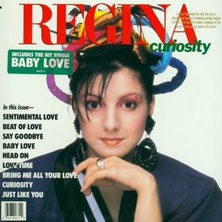 Regina (2) : Curiosity (LP, Album, Ind)