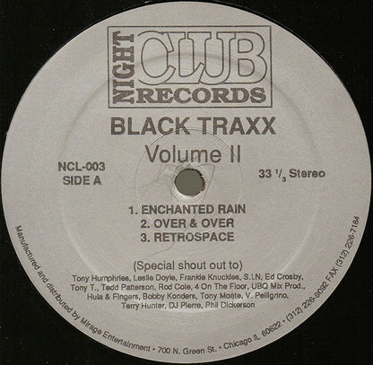 Black Traxx : Volume II (12")