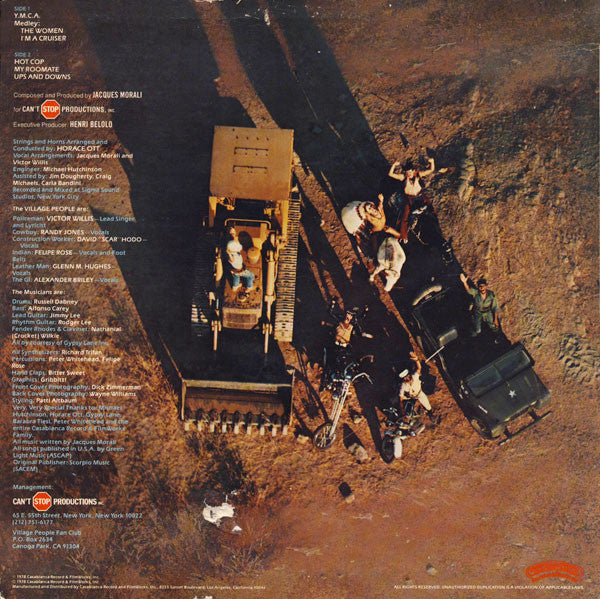 Village People : Cruisin' (LP, Album, 60 )