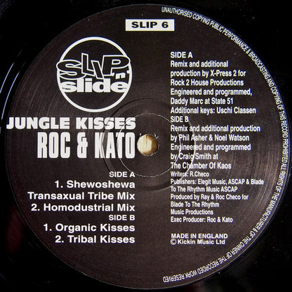 Roc & Kato : Jungle Kisses (2x12")