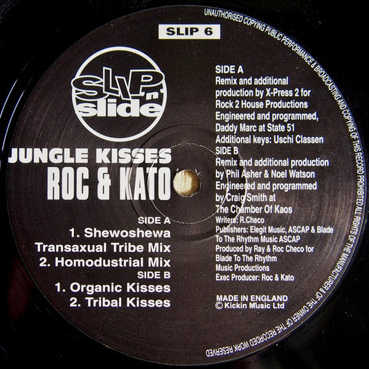 Roc & Kato : Jungle Kisses (2x12")