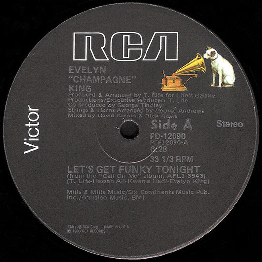Evelyn "Champagne" King* : Let's Get Funky Tonight (12")