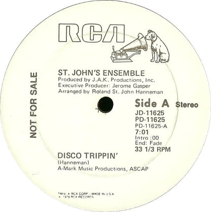 St. John's Ensemble : Disco Trippin' (12", Promo)