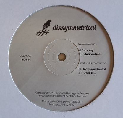 Limit (4), Asymmetric : Dissymmetrical Vinyl 01 (12", EP, Smplr)