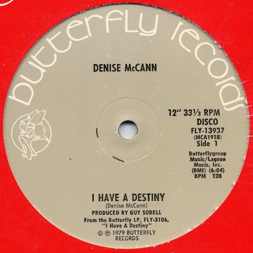 Denise McCann : I Have A Destiny / I Like The Look (12", Single)
