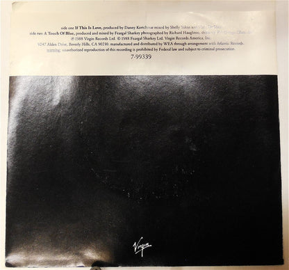 Feargal Sharkey : If This Is Love (7", Single, Spe)