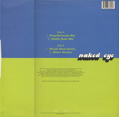 Luscious Jackson : Naked Eye (12")